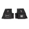 Võrgusaatja ja -vastuvõtja Lindy 50m 2-pordiline USB 2.0 Cat. 6 pikendaja