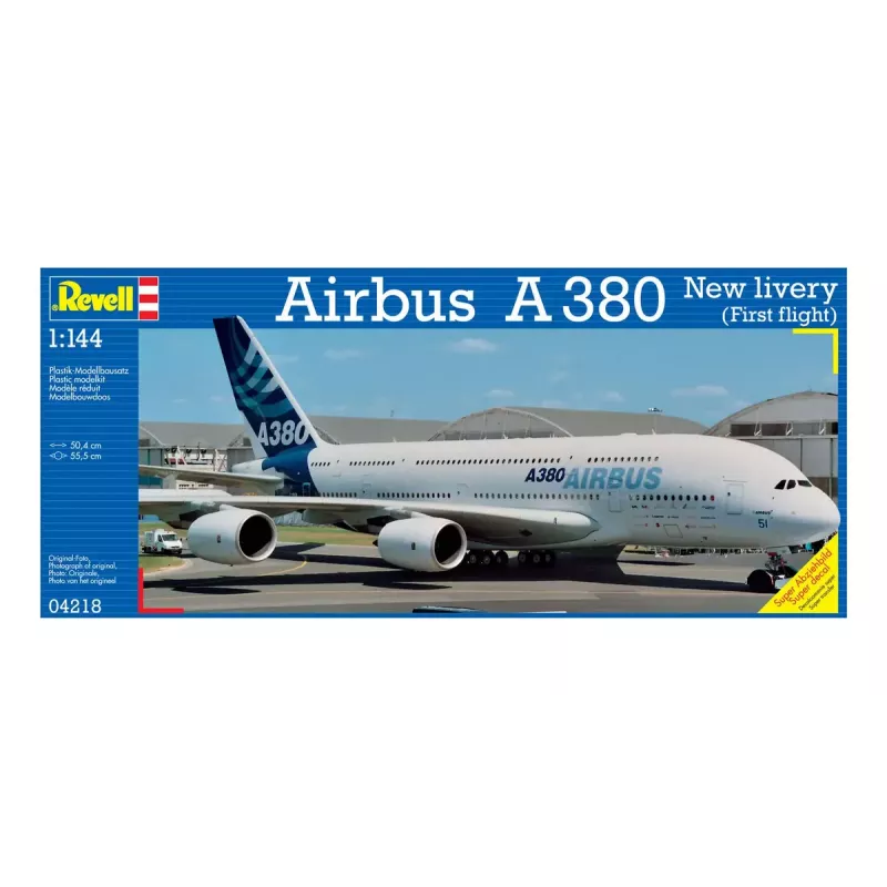 Mudelikomplekt Revell Airbus A 380 Design New livery First Flight