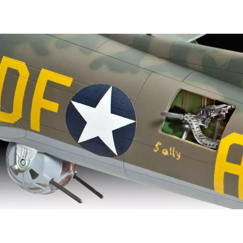 Fikseeritud tiivaga lennuki mudel Revell B-17F Memphis Belle