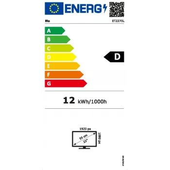 Puuteekraaniga monitor Elo Touch Solutions E511214 21.5 tolli 1920x1080 4K Ultra HD