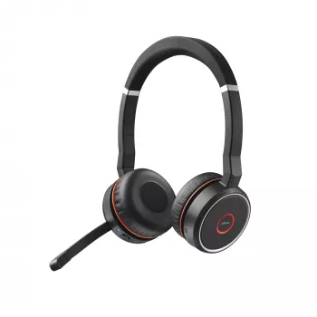 Peakomplekt Jabra Evolve 75 SE MS Stereo juhtmega ja juhtmevaba Bluetooth 30 m ulatusega