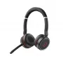 Peakomplekt Jabra Evolve 75 SE MS Stereo juhtmega ja juhtmevaba Bluetooth 30 m ulatusega