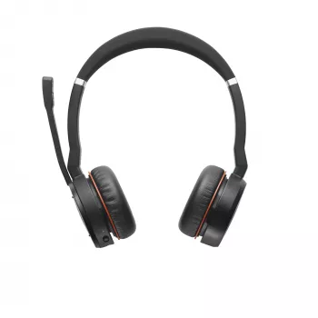 Peakomplekt Jabra Evolve 75 SE MS Stereo juhtmega ja juhtmevaba Bluetooth 30 m ulatusega