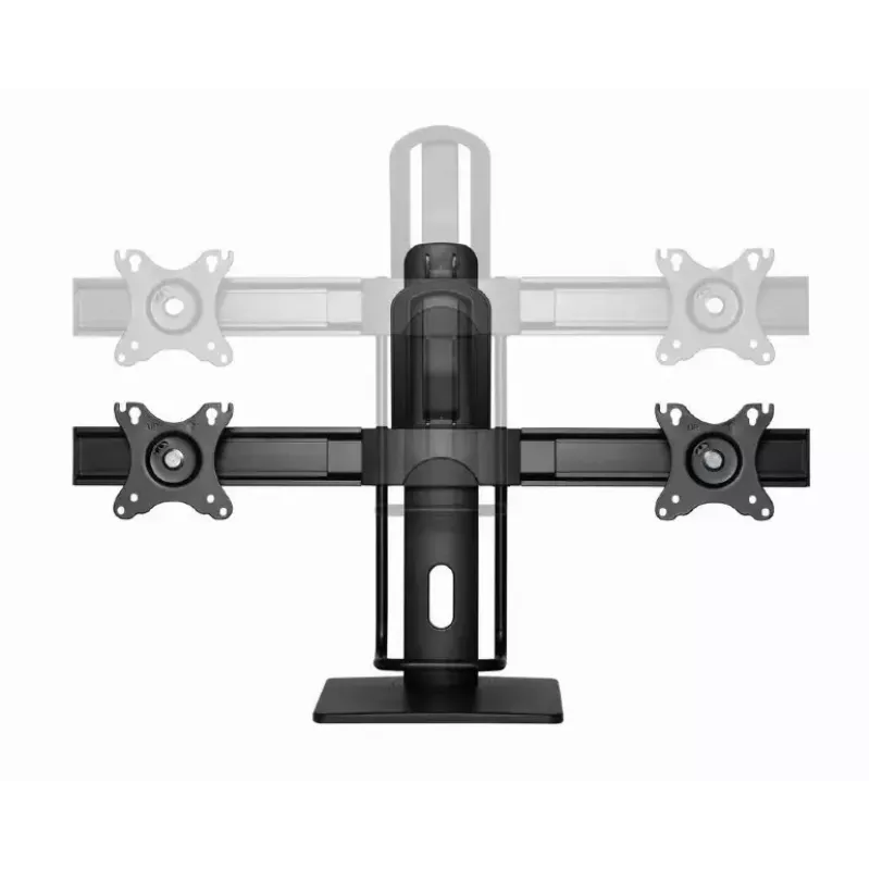 Monitorihoidik Gembird MS-D2-01 27 tolli Must Vabaltseisev