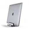 Sülearvuti ja tahvelarvuti alus Satechi ST-ADVSM hõbedane, ühildub MacBook Proga