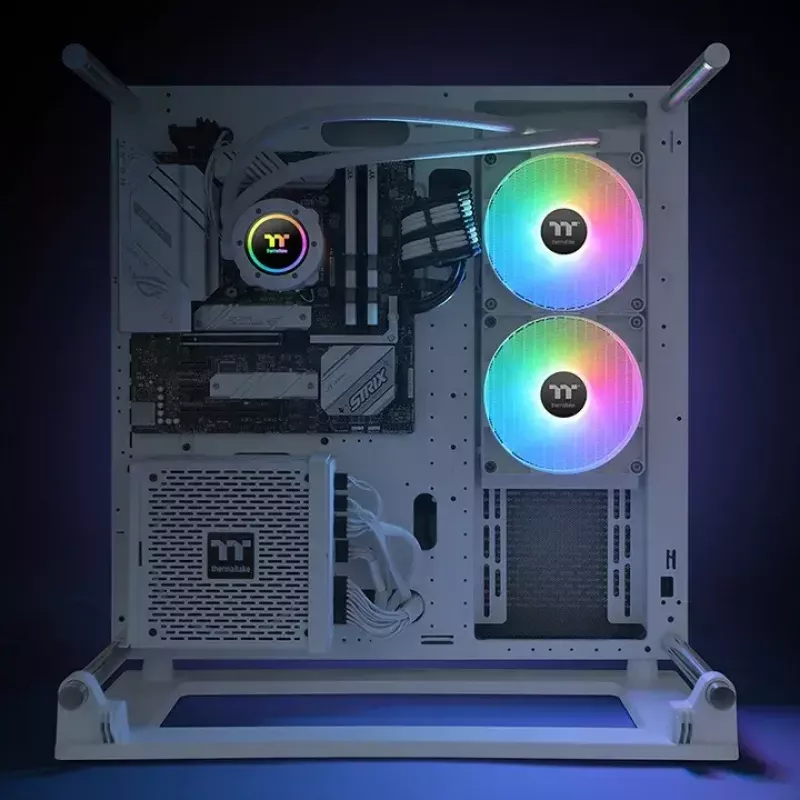 Kõik-ühes vedelikjahutus Thermaltake CL-W377-PL14SW-A 14 cm Valge 84,32 cfm