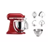 Köögikombain KitchenAid Artisan 5KSM175PS — 300 W, 4,8 l roostevaba terasest kauss, punane