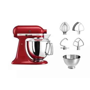 Köögikombain KitchenAid Artisan 5KSM175PS — 300 W, 4,8 l roostevaba terasest kauss, punane