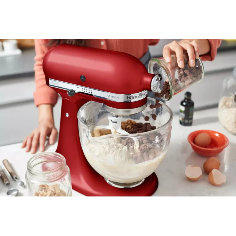 Köögikombain KitchenAid Artisan 5KSM175PS — 300 W, 4,8 l roostevaba terasest kauss, punane