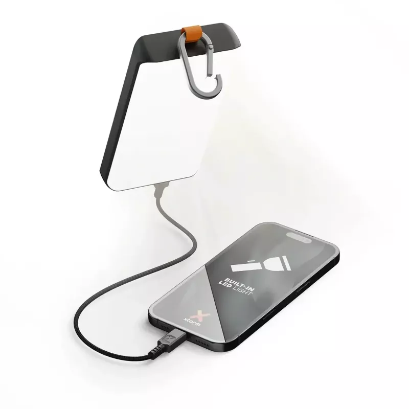 Akupank Xtorm XG2S101 — 10000 mAh LiPo, 30 W, USB‑C + USB‑A, hall/must/oranž