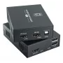 AV-pikendaja (saatja ja vastuvõtja) LEVELONE HVE-8111, 3840x2160, Cat6, USB-A/USB-B, DC 12V (2 tk)