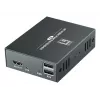AV-pikendaja (saatja ja vastuvõtja) LEVELONE HVE-8111, 3840x2160, Cat6, USB-A/USB-B, DC 12V (2 tk)