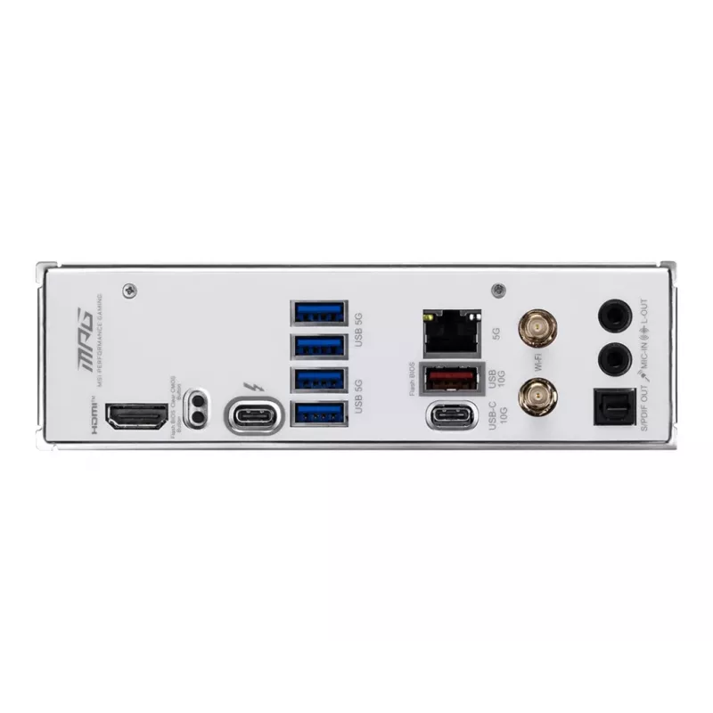 MSI MPG B860I EDGE TI WIFI emaplaat Intel B860 LGA 1851 (Socket V1) mini ITX