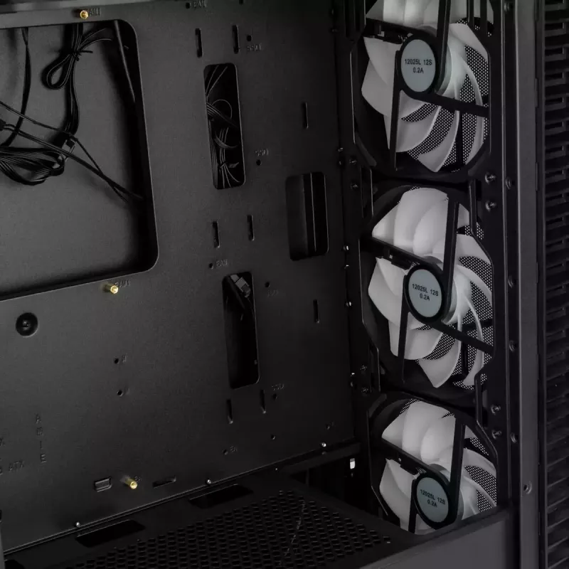 PC-korpus Kolink OBSERVATORY HF MB Midi Torn Must