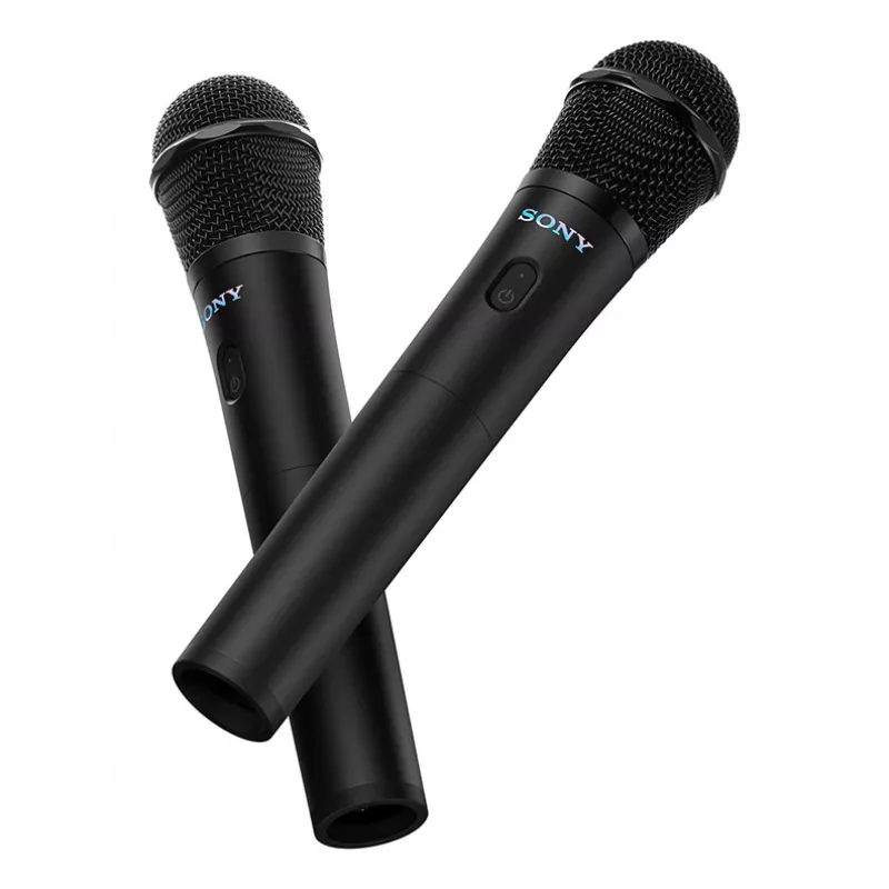 Karaokemikrofon Sony UOULTMIC1 — juhtmevaba RF, USB-C, ühesuunaline, 50–15000 Hz, aku kuni 20 h, must