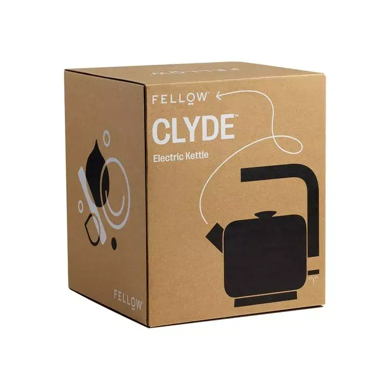 Elektriline veekeetja FELLOW Clyde 1,0L 1200W — silikoonkorpus, 1,5 L paak, must