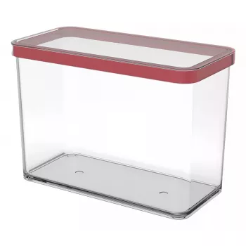 Toidunõu rotho LOFT 2.1 L ristkülikukujuline läbipaistev 100×200×142 mm, tehnopolümeer