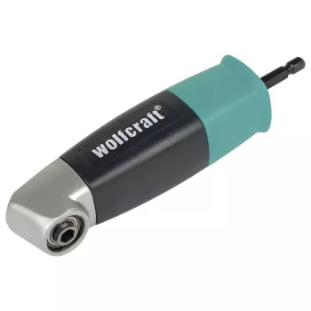 Nurkkäigukast kruvikeerajale Wolfcraft 4688000, kuuskantvarrega 6,35 mm, max pöördemoment 13 N·m, 400 p/min, must