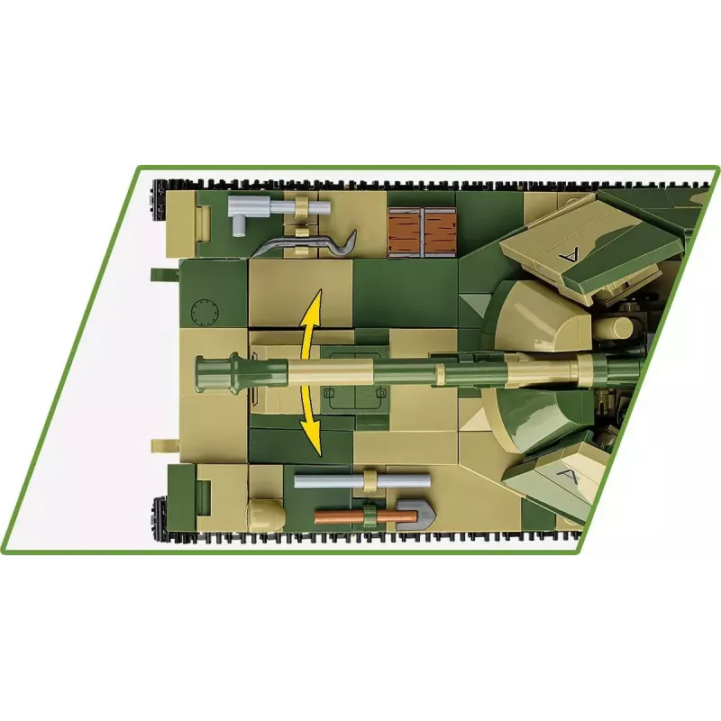 Cobi Blocks SD.KFZ.124 Wespe mudelikomplekt, 860 klotsi