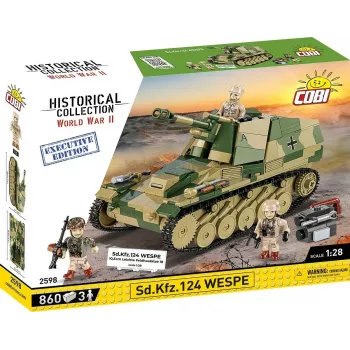 Cobi Blocks SD.KFZ.124 Wespe mudelikomplekt, 860 klotsi