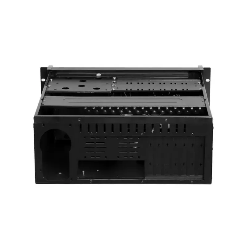 Arvutikorpus Netrack NP5105 Rack Must, Hõbedane