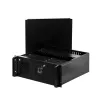 Arvutikorpus Netrack NP5105 Rack Must, Hõbedane