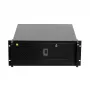 Arvutikorpus Netrack NP5105 Rack Must, Hõbedane