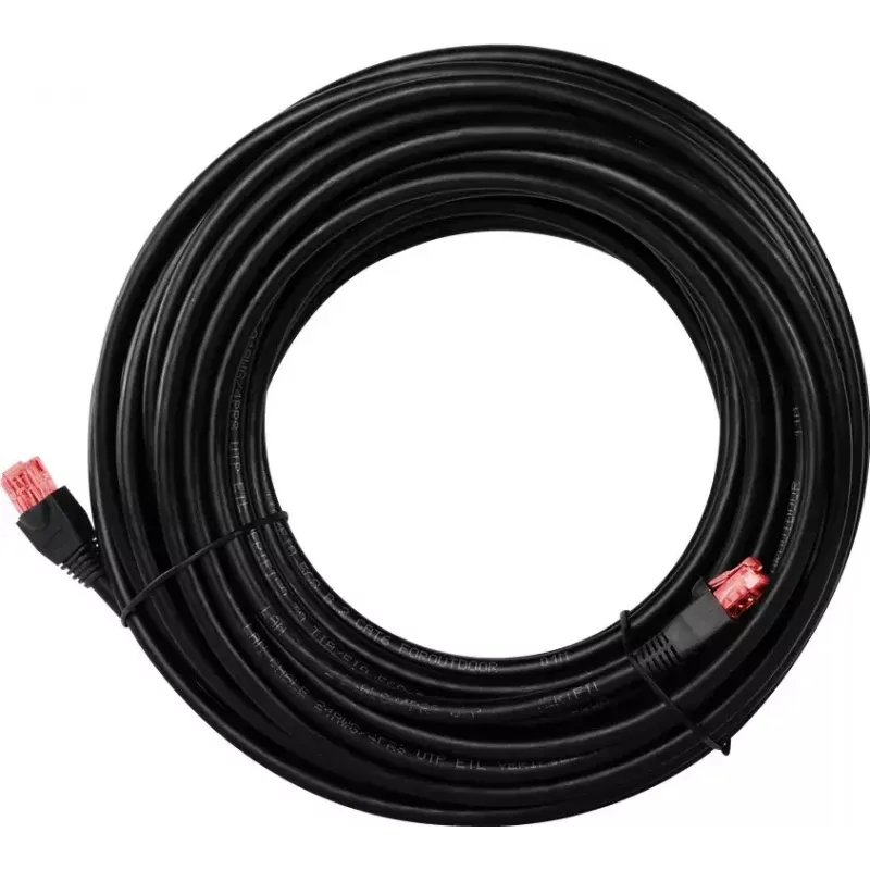 Võrgukaabel Goobay 55434 RJ-45 Cat6 20 m must