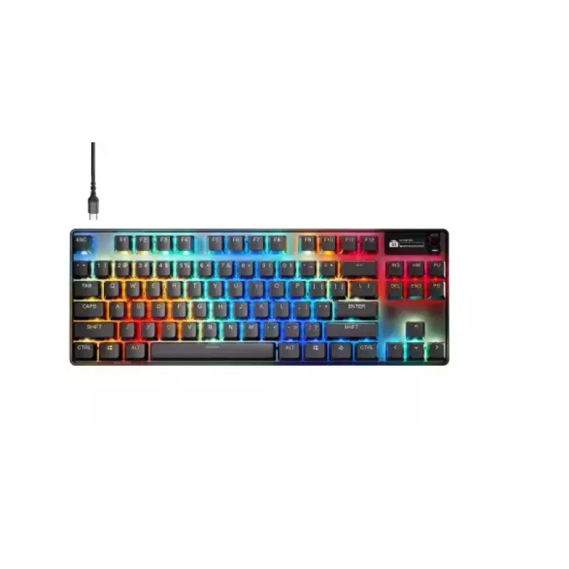 Steelseries APEX PRO TKL GEN 3 klaviatuur mänguritele USB US English must