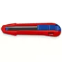Katkestatava teraga nuga Knipex CutiX® Must Blue Red