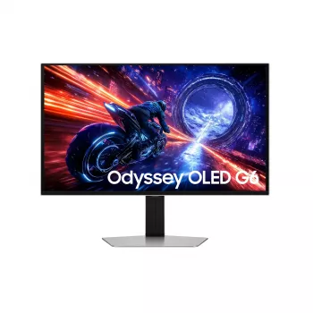 Samsung G60SF arvutimonitor 68,6 cm (27 tolli) 2560 x 1440 pikslit Quad HD OLED hõbedane