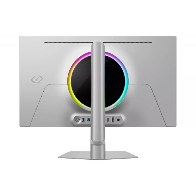 Samsung G60SF arvutimonitor 68,6 cm (27 tolli) 2560 x 1440 pikslit Quad HD OLED hõbedane