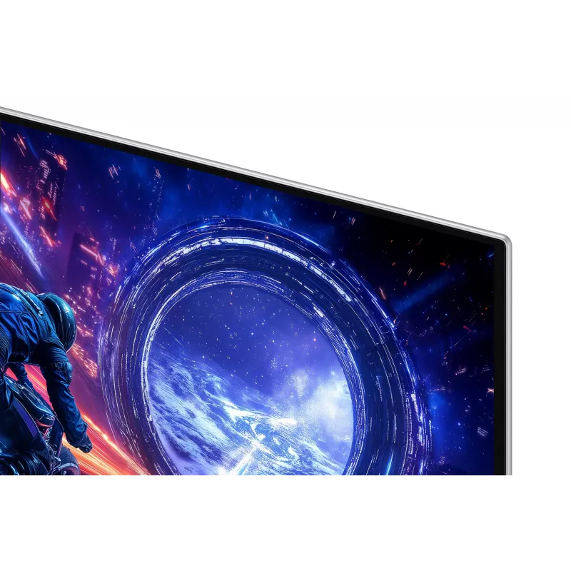 Samsung G60SF arvutimonitor 68,6 cm (27 tolli) 2560 x 1440 pikslit Quad HD OLED hõbedane