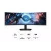 Samsung S49FG912EU arvutimonitor 124,5 cm (49 tolli) 5120 x 1440 pikslit Dual QHD LCD must