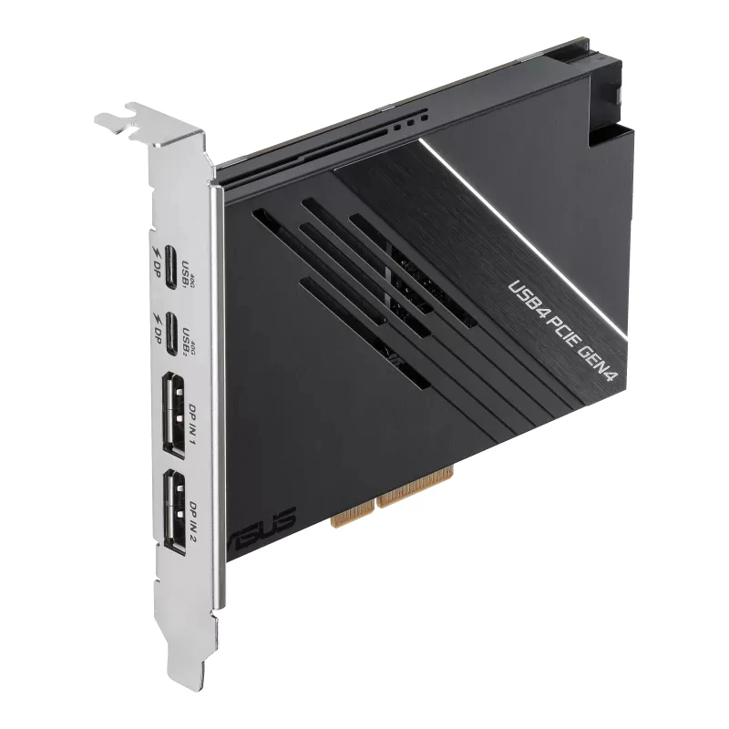 ASUS USB4 PCIe Gen4 Card liidesekaardid/adapterid Sisemine DisplayPort, USB USB-C