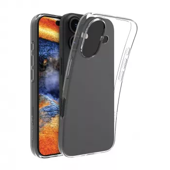 Nutitelefoni läbipaistev kaitseümbris dbramante1928 Nuuk Clear Apple iPhone 16 jaoks
