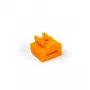 Pordiblokeerija + võti Smartkeeper NL03PKOR RJ-45 oranž 10 tk