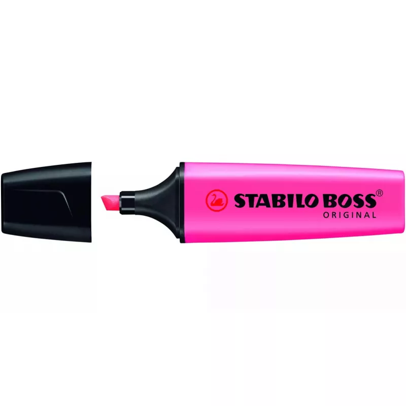 Marker STABILO BOSS Originaal peitliga otsik roosa