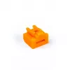 Pordiblokeerija Smartkeeper NL03P1OR RJ-45 oranž 12 tk