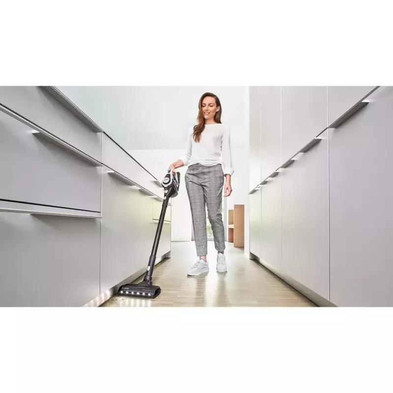 Bosch Serie 8 BBS8214 pulkpuhasti/elektrihari 2-in-1 pulkpuhasti Aku Kuiv Kotita Valge 4 Ah