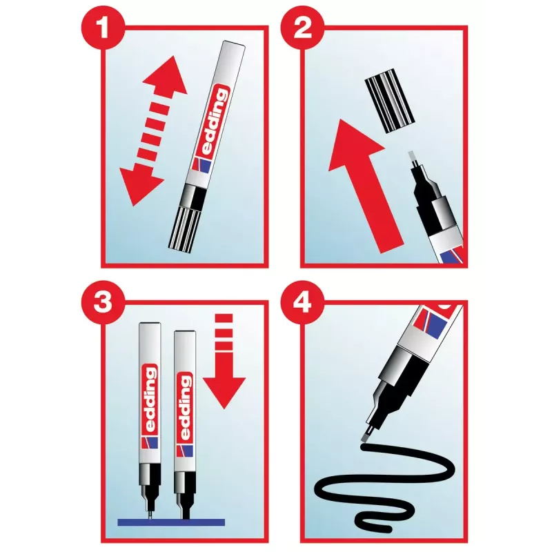 Marker Edding 750 Sinine