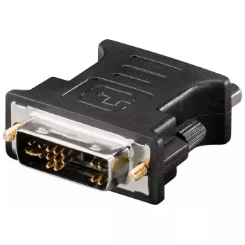DVI-A/VGA Monitoriadapter Goobay 69971 Must