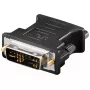 DVI-A/VGA Monitoriadapter Goobay 69971 Must
