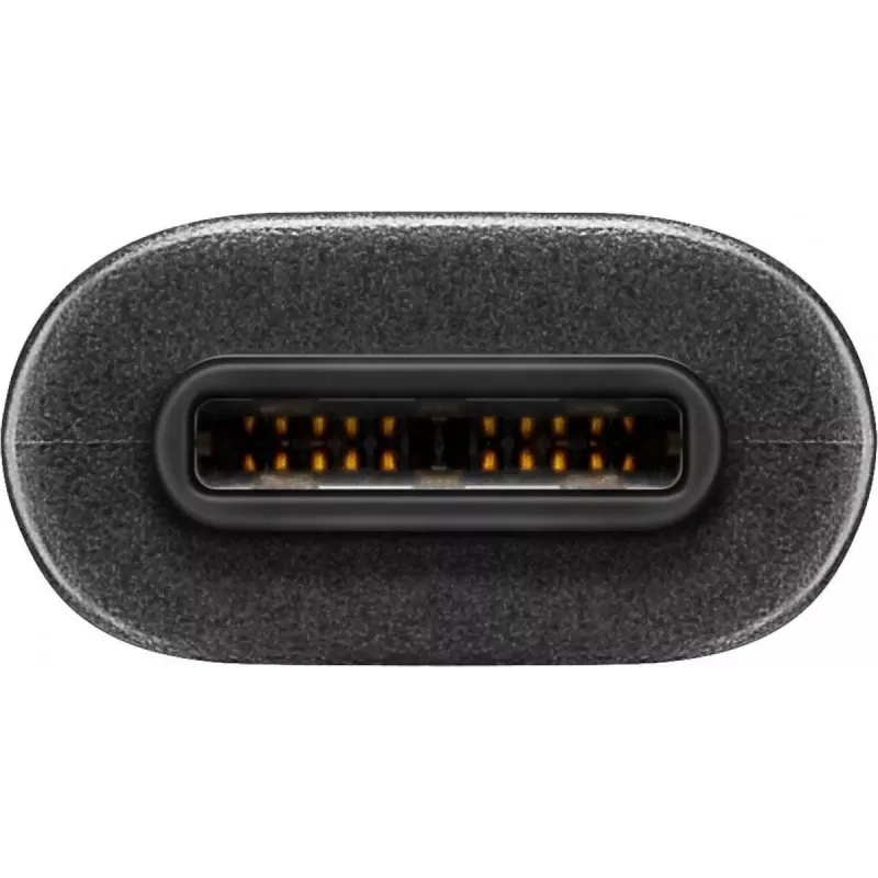 Goobay USB-kaabel USB 2.0 1m Micro-USB B USB C Must