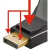 Goobay DisplayPort/DVI-D adapter 1.1 kullatud must