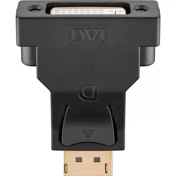 Goobay DisplayPort/DVI-D adapter 1.1 kullatud must