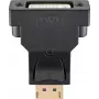 Goobay DisplayPort/DVI-D adapter 1.1 kullatud must