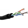 Võrgukaabel Goobay 94399 U/UTP Cat6 305 m Must