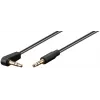 Audiojuhe Goobay 67782 0.5m 3.5mm isane-isasele Must