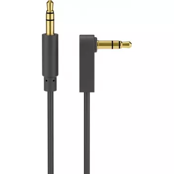 Audiojuhe Goobay 67782 0.5m 3.5mm isane-isasele Must